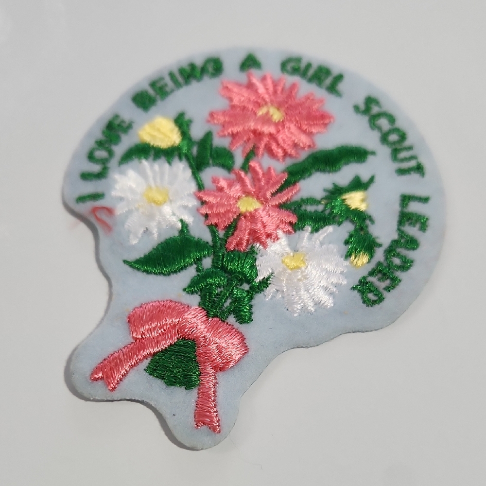 Girl Scout Leader Embroidered Patch - Multicolor